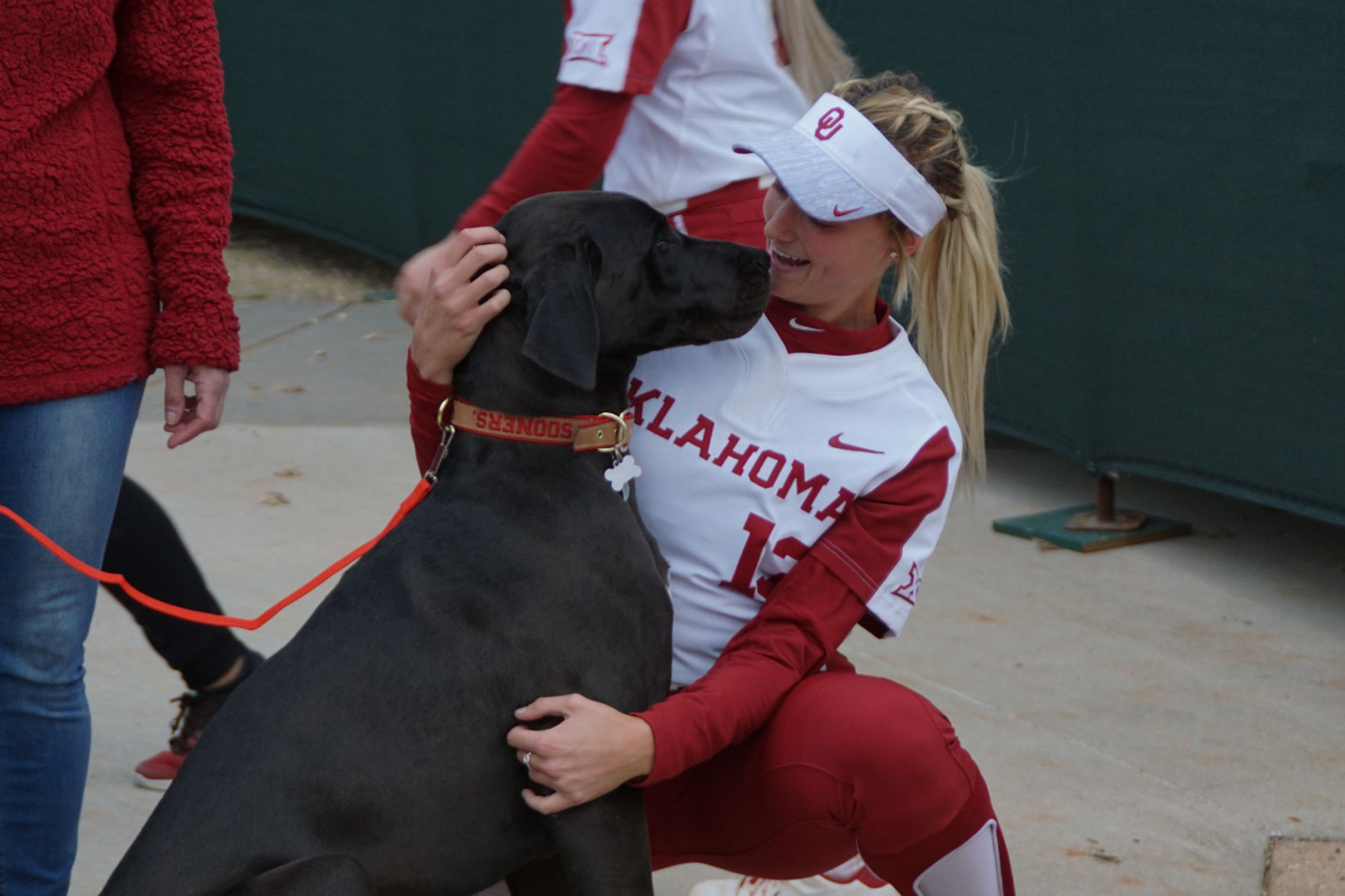 Dog with Mackenzie Donihoo